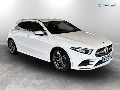 Used Mercedes A180 AMG line 136 HP (100 kW) 2020 White Hatchback