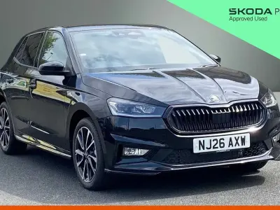 New Skoda Fabia Monte Carlo 147 HP (108 kW) 2026 Black Hatchback