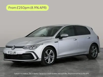 Used VW Golf VIII R-line 150 HP (110 kW) 2022 Silver Hatchback
