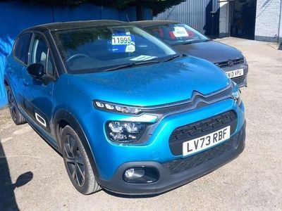 Used Citroën C3 PureTech 2023 Blue Hatchback
