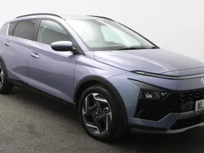 New Hyundai Bayon Premium 100 HP (73 kW) 2025 Blue SUV