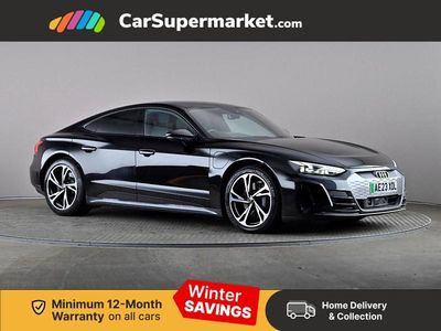 Black Used 2023 Audi e-tron GT quattro Comfort Sedan | £42,197 (Good price)