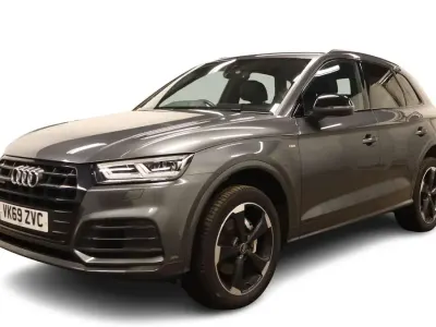 Used Audi Q5 Black Edition 190 HP (139 kW) 2019 Grey SUV