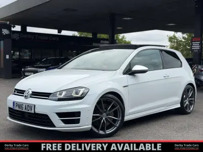 Used VW Golf VII R 310 HP (228 kW) 2016 White Hatchback