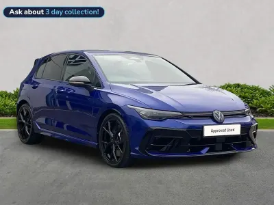 New VW Golf VIII Black Edition 333 HP (244 kW) 2025 Blue Hatchback