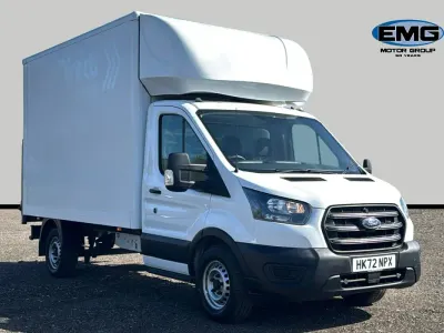 Second-hand Ford Transit S 130 CP (95 kW) 2022 Alb Cabrio