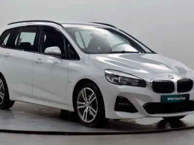 Used BMW 218 Gran Tourer M Sport 138 HP (101 kW) 2019 White MPV