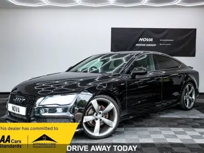 Used Audi A7 Sportback Black Edition 204 HP (150 kW) 2013 Black Hatchback