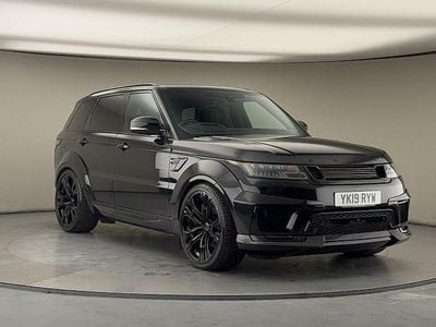 Used Land Rover Range Rover Sport Autobiography Dynamic 525 HP (386 kW) 2019 Santorini black SUV