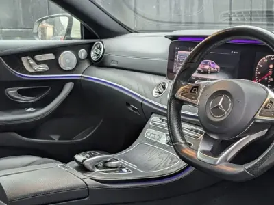 Used Mercedes E220 AMG Line Premium Plus 2018 White Coupe