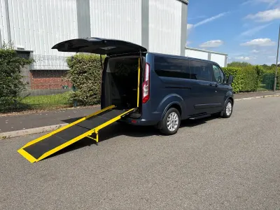 Used Ford Tourneo Titanium X 130 HP (95 kW) 2019 Blue MPV