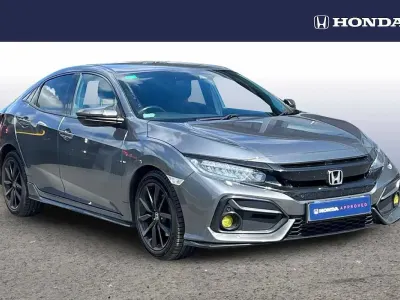 Used Honda Civic Sport 182 HP (133 kW) 2021 Polished metal Hatchback
