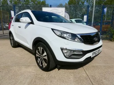 Used Kia Sportage 115 HP (84 kW) 2013 White SUV