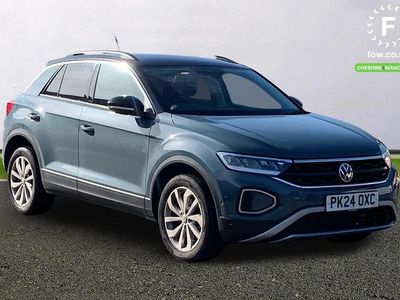 Used VW T-Roc Match 150 HP (110 kW) 2024 Blue SUV