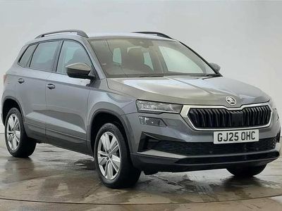 Graphite grey metallic Used 2025 Skoda Karoq SE SUV | £20,395 (Good price)