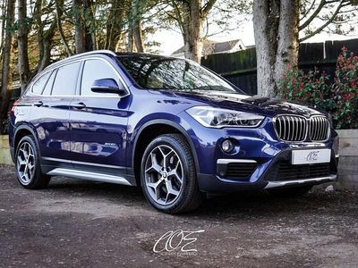Used BMW X1 xLine 192 HP (141 kW) 2017 Blue SUV