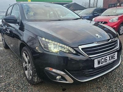 Black Used 2016 Peugeot 308 Allure Hatchback | £4,795 (Good price)