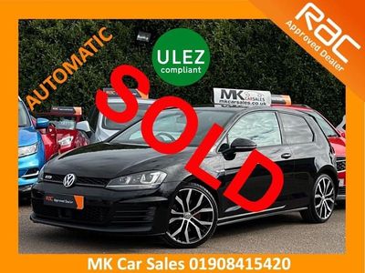 Used VW Golf VII GTD 2017 Black Hatchback