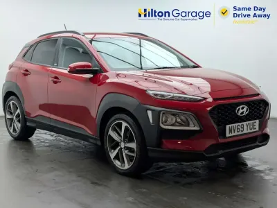 Second-hand Hyundai Kona Edition 120 CP (88 kW) 2019 Roșu SUV