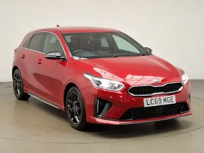 Used Kia Ceed GT-Line 2019 Red Hatchback