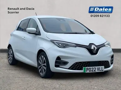 Used Renault Zoe GT-Line 100 kW (136 HP) 2022 White Hatchback