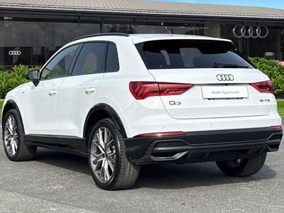 Used Audi Q3 Black Edition 150 HP (110 kW) 2024 White SUV