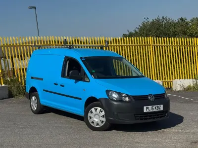 Used VW Caddy Startline 102 HP (75 kW) 2015 Blue MPV