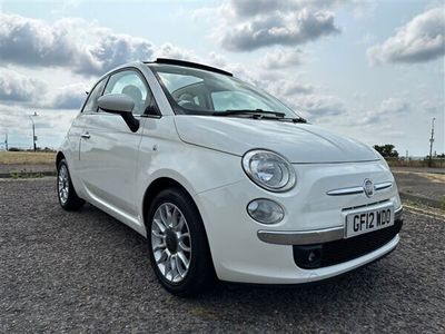 used Fiat 500 0.9 TwinAir Lounge Euro 5 ss 2dr Convertible
