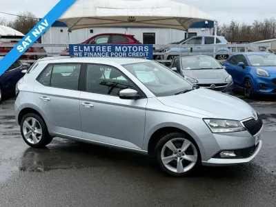 Używany Skoda Fabia SE L 110 KM (80 kW) 2020 Srebrny Hatchback