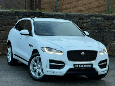 Używany Jaguar F-Pace R-Sport 180 KM (132 kW) 2018 Biały SUV