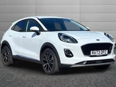 Used Ford Puma Titanium 125 HP (91 kW) 2024 White SUV