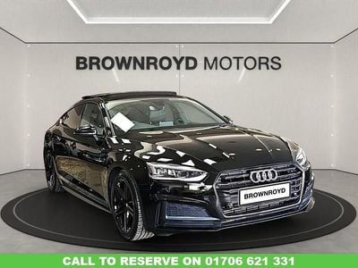 Black Used 2018 Audi A5 Sportback S-Line Hatchback | £16,990 (Fair price)