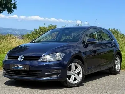 Used VW Golf VII Edition 110 HP (80 kW) 2016 Blue Hatchback