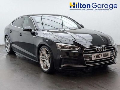 Used Audi A5 Sportback S-Line 190 HP (139 kW) 2018 Black Hatchback