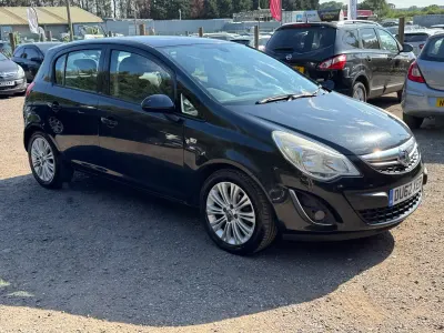 Used Vauxhall Corsa S 2012 Black Hatchback