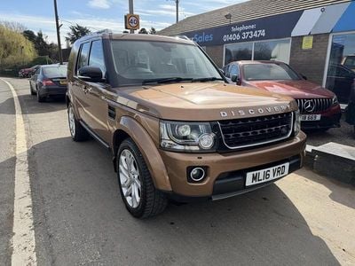 Used Land Rover Discovery 4 Landmark 256 HP (188 kW) 2016 Orange SUV