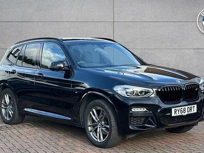 Black Used 2019 BMW X3 M Sport SUV | £23,999 (Good price)