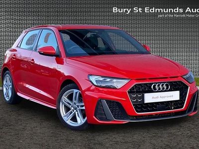 Red Used 2020 Audi A1 S-Line Hatchback | £14,318 (Fair price)