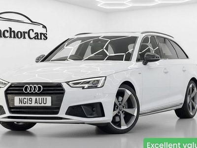 Used Audi A4 Black Edition 150 HP (110 kW) 2019 White Estate