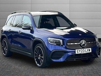 Blue Used 2023 Mercedes GLB200 AMG Line Premium Plus SUV | £31,980 (Fair price)
