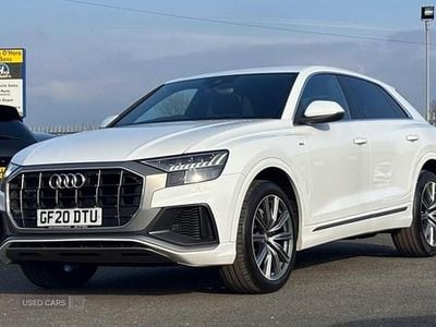 Used Audi Q8 S-Line 286 HP (210 kW) 2020 White SUV