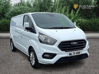 White Used 2021 Ford Transit Custom Limited Van | £17,499 (Good price)