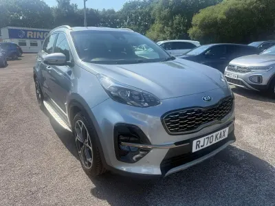 Used Kia Sportage GT-Line 134 HP (98 kW) 2021 Silver SUV