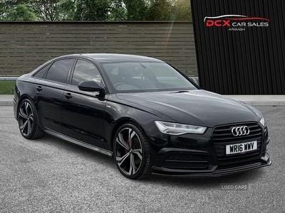 Used Audi A6 Black Edition 190 HP (139 kW) 2016 Black Sedan