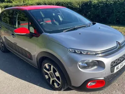Used Citroën C3 Flair 82 HP (60 kW) 2018 Grey Hatchback