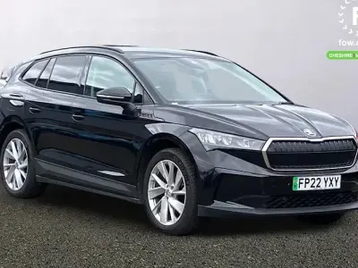 Used Skoda Enyaq iV ecoSuite 131 kW (179 HP) 2022 Black SUV