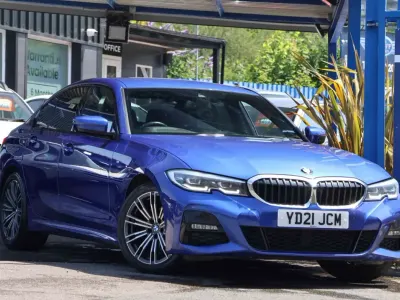 Used BMW 318 M Sport 156 HP (114 kW) 2021 Blue Sedan