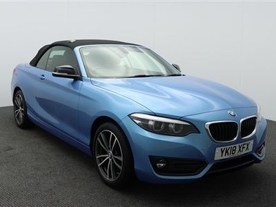 used BMW 218 2 Series i Sport 2dr [Nav]