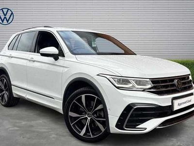 Used VW Tiguan R-line 245 HP (180 kW) 2023 White SUV