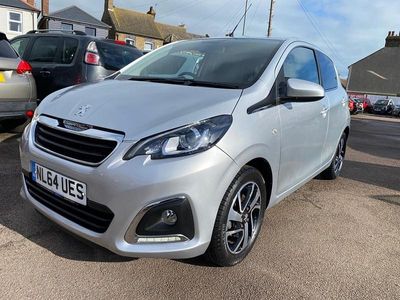 Used Peugeot 108 Allure 82 HP (60 kW) 2014 Silver Hatchback